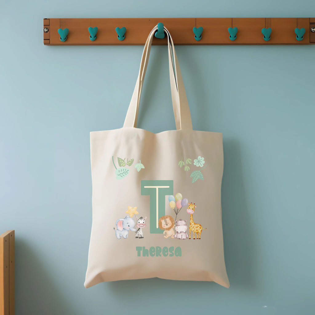Letter Safari Tote