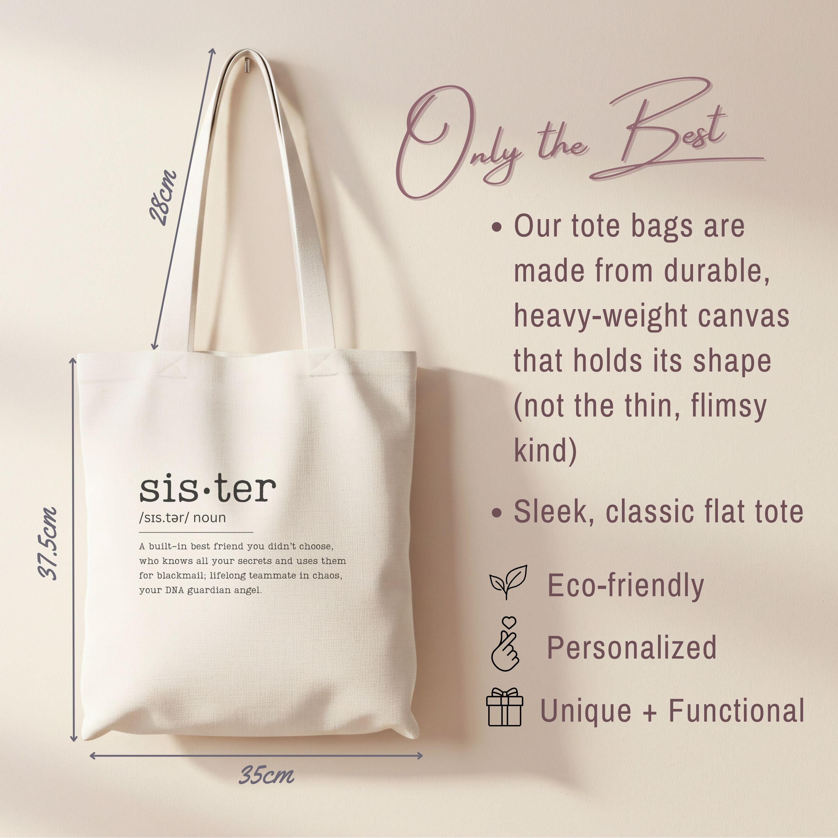 Sibling Cousin Tote