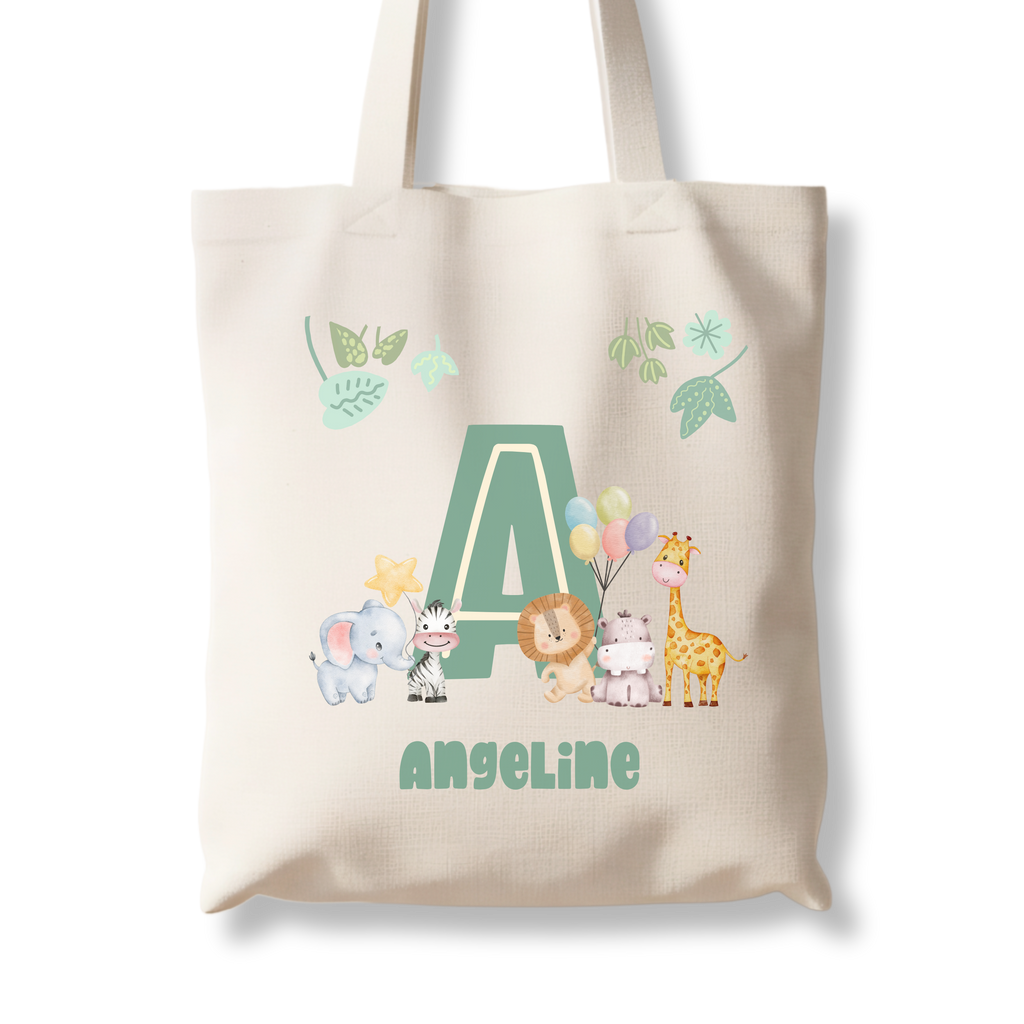 Letter Safari Tote